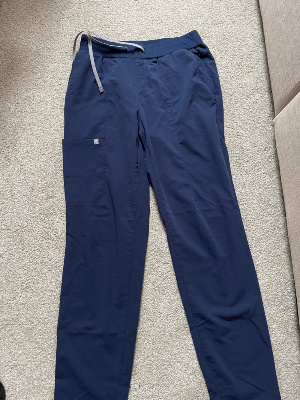 Fabletics Navy Drawstring Jogger Pants
